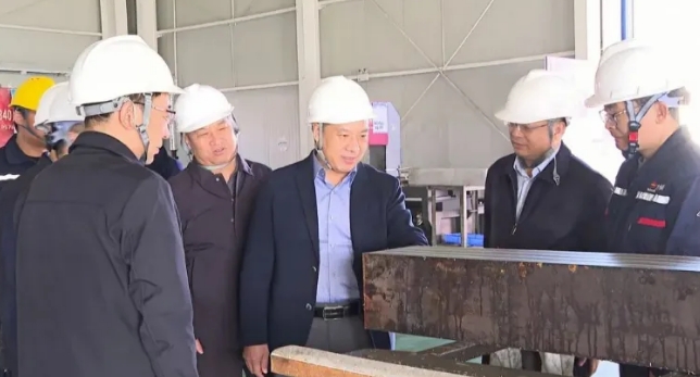 甘肅金昌市市委書記王方太調(diào)研甘肅瑞方恒科技有限公司
